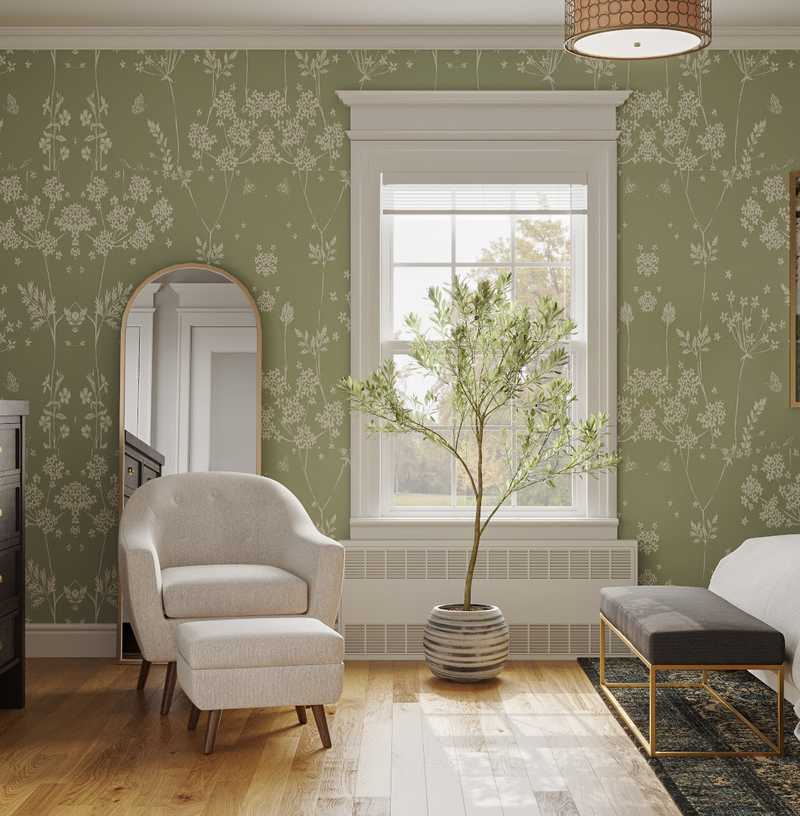Classic, Glam, Global Bedroom Design by Havenly Interior Designer Priscila