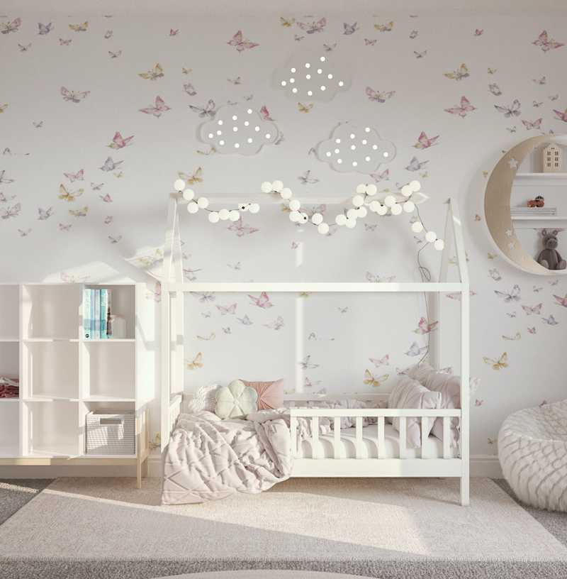 Transitional Playroom Design by Havenly Interior Designer Romina