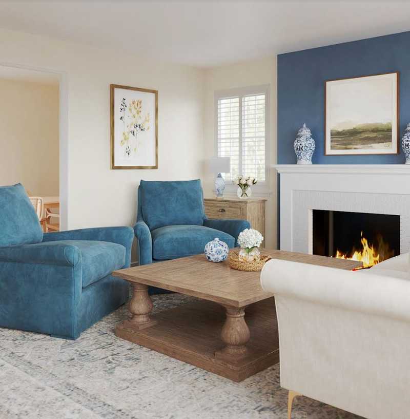 Reading Room Design by Havenly Interior Designer Sarah