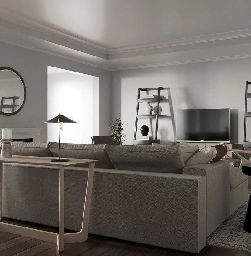 Classic, Bohemian, Midcentury Modern, Minimal Not Sure Yet Design by Havenly Interior Designer Hayley