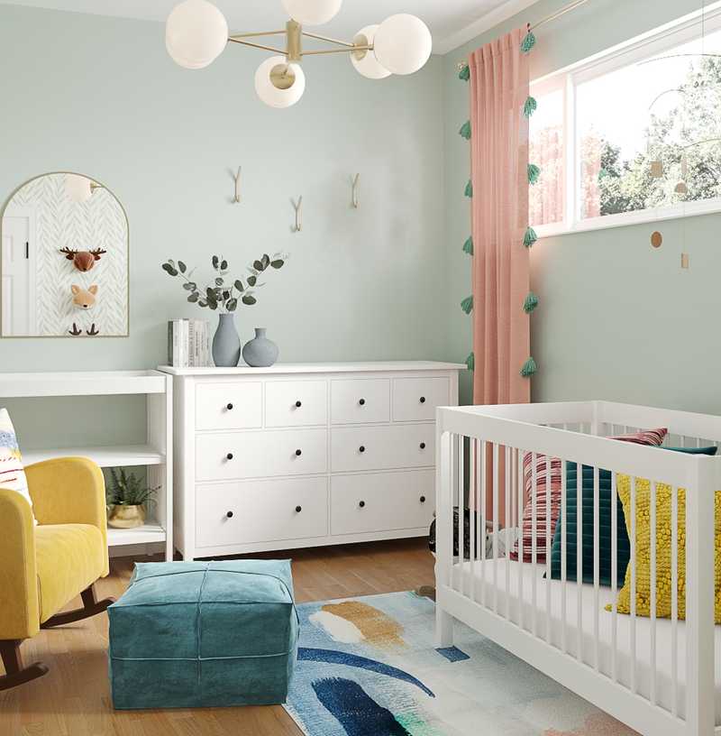 Contemporary, Modern Nursery Design by Havenly Interior Designer Francisco