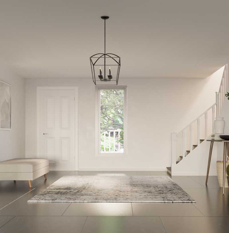 Modern, Minimal Entryway Design by Havenly Interior Designer Daniela