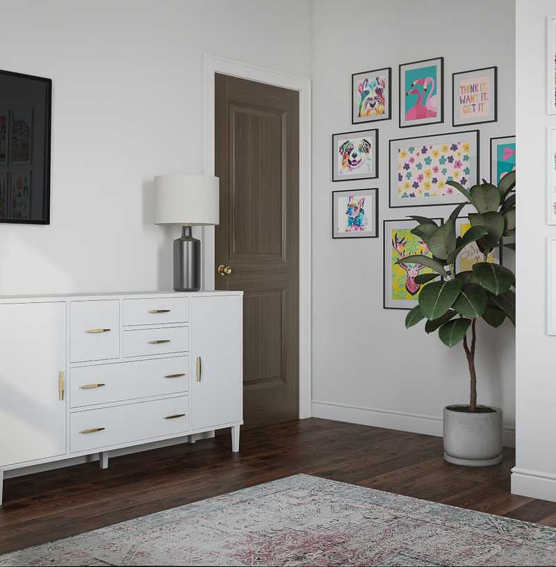 Contemporary, Modern, Eclectic Office Design by Havenly Interior Designer Carol