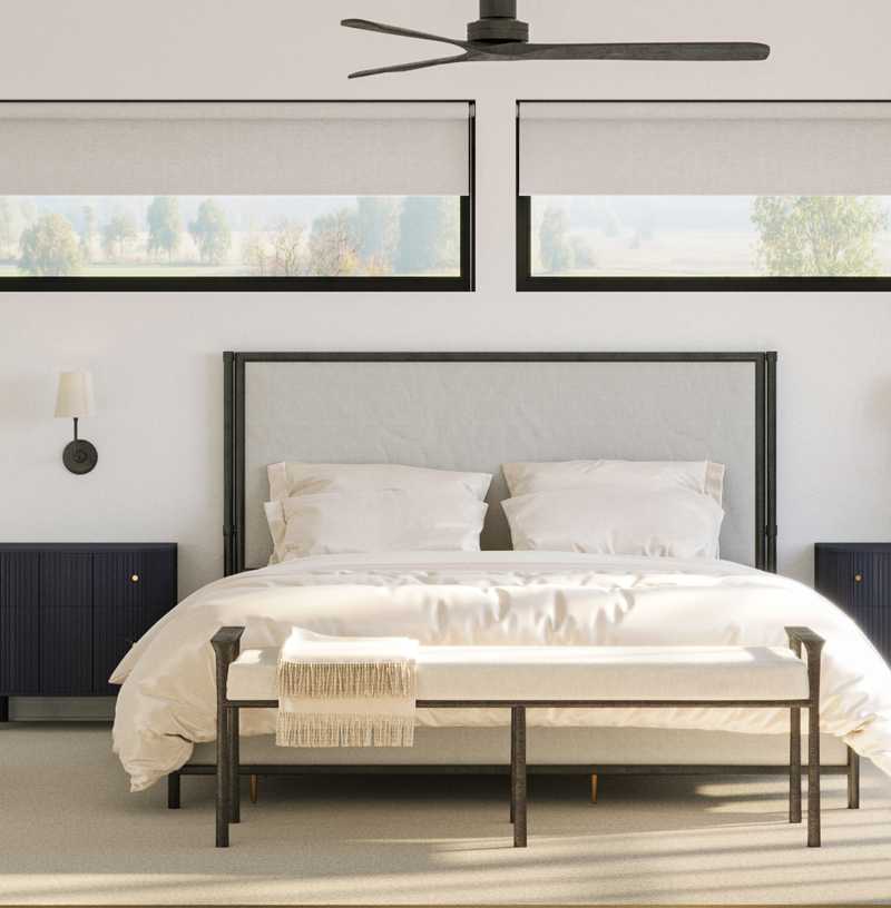 Eclectic, Rustic, Global Bedroom Design by Havenly Interior Designer Marisa