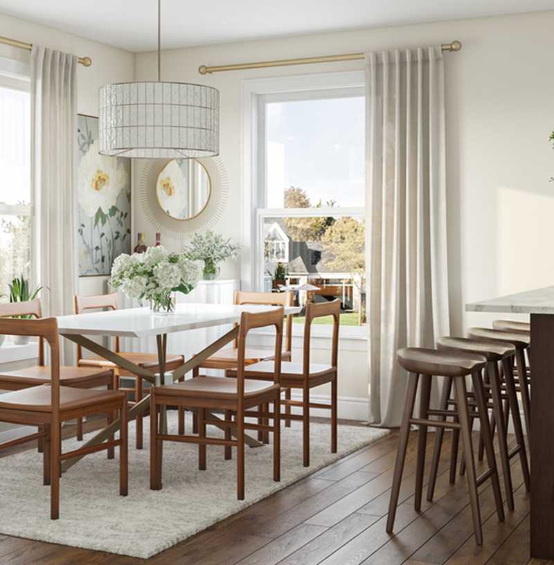 Modern, Glam, Midcentury Modern Kitchen Design by Havenly Interior Designer Vye