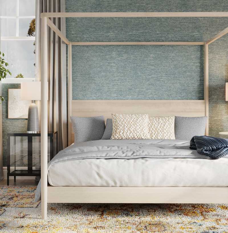 Bohemian, Traditional, Transitional Bedroom Design by Havenly Interior Designer Joe