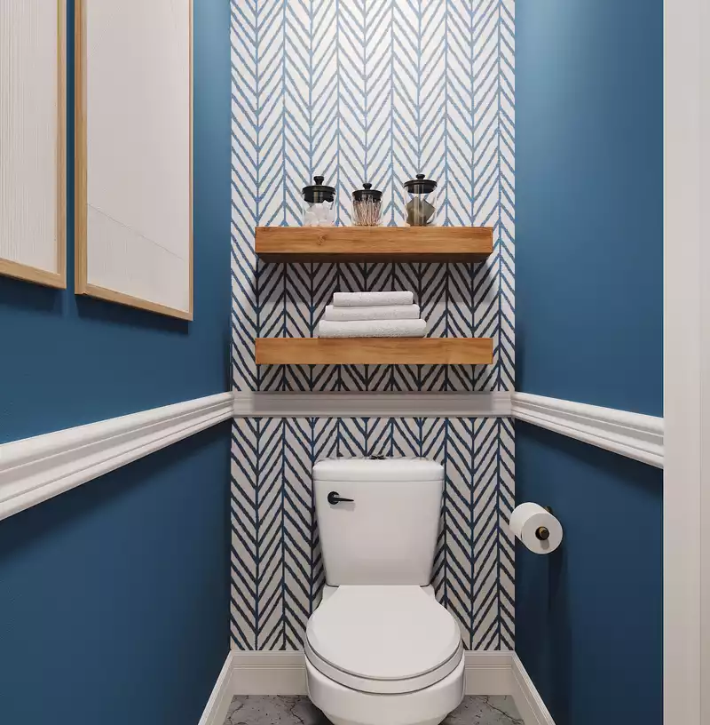Contemporary, Scandinavian Bathroom Design by Havenly Interior Designer Haley