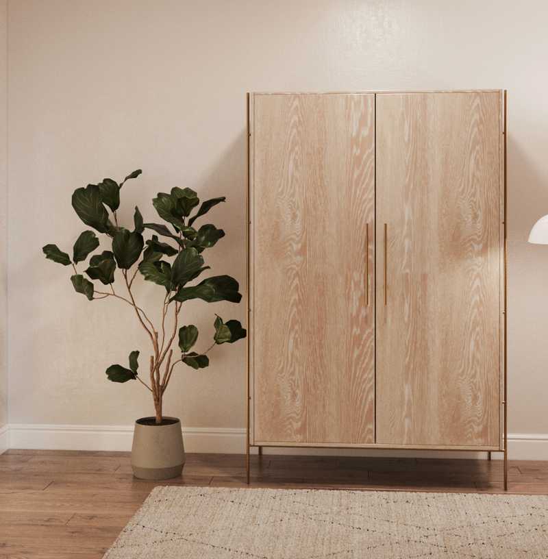Minimal, Scandinavian Office Design by Havenly Interior Designer Angie