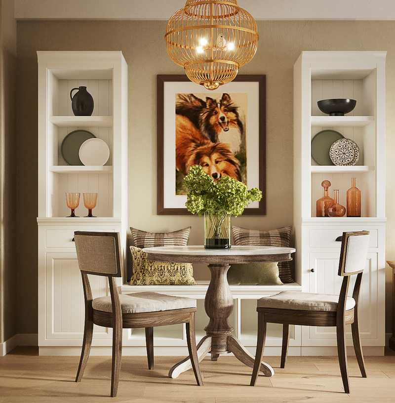 Classic, Traditional, Country Dining Room Design by Havenly Interior Designer Vye
