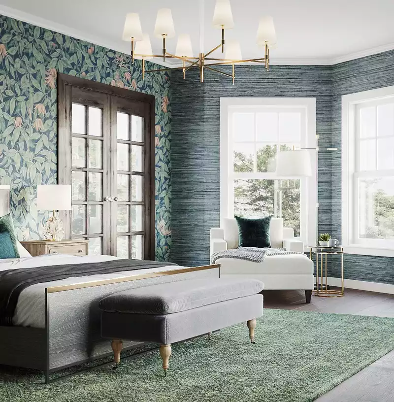 Classic, Traditional, Transitional Bedroom Design by Havenly Interior Designer Kim