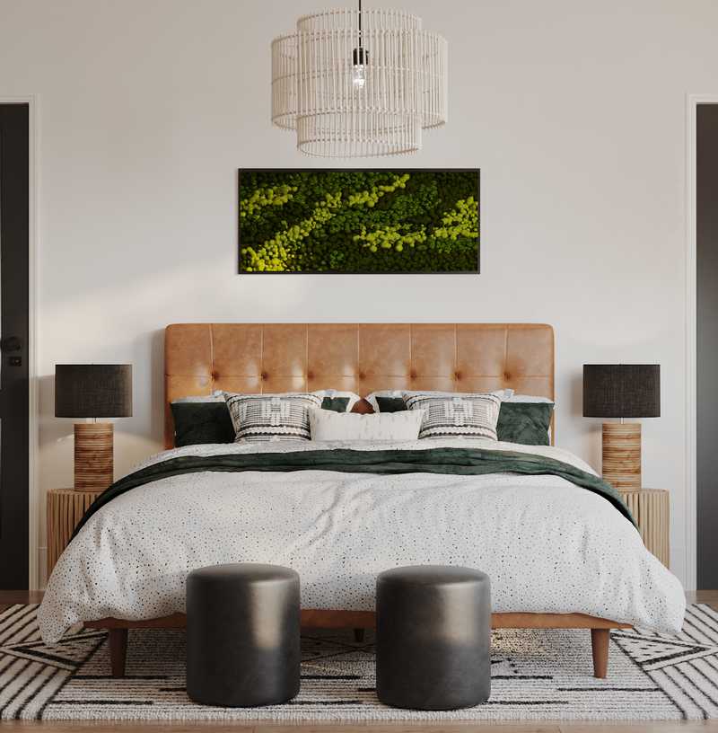 Modern, Rustic Bedroom Design by Havenly Interior Designer Ebonee