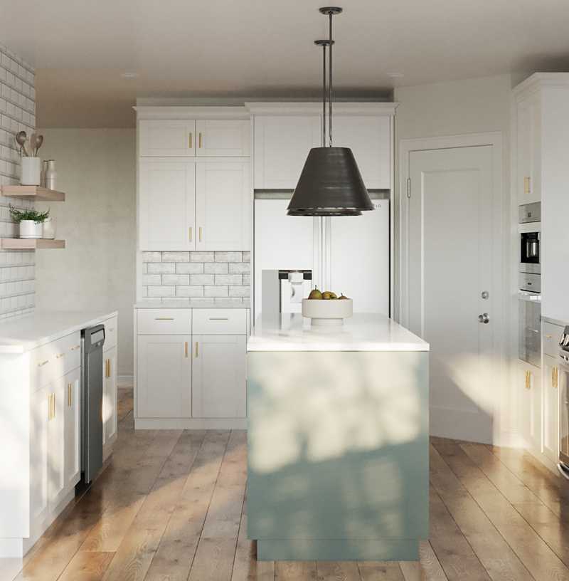 Traditional, Transitional Kitchen Design by Havenly Interior Designer Briana
