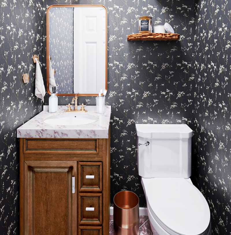 Transitional Bathroom Design by Havenly Interior Designer Maura