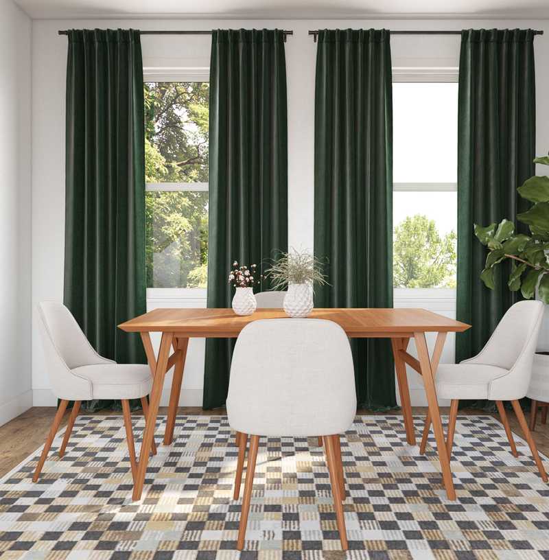 Midcentury Modern Dining Room Design by Havenly Interior Designer Marisa