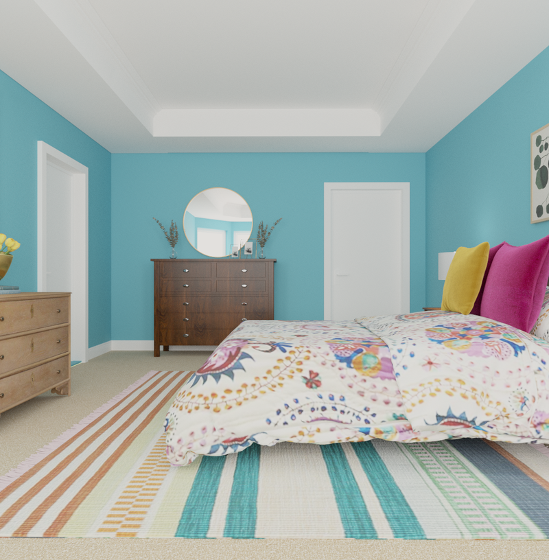 Classic, Eclectic, Traditional Bedroom Design by Havenly Interior Designer Alyssa