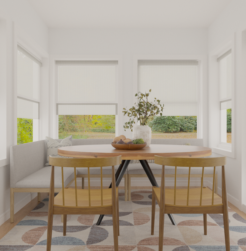 Scandinavian Dining Room Design by Havenly Interior Designer Angie