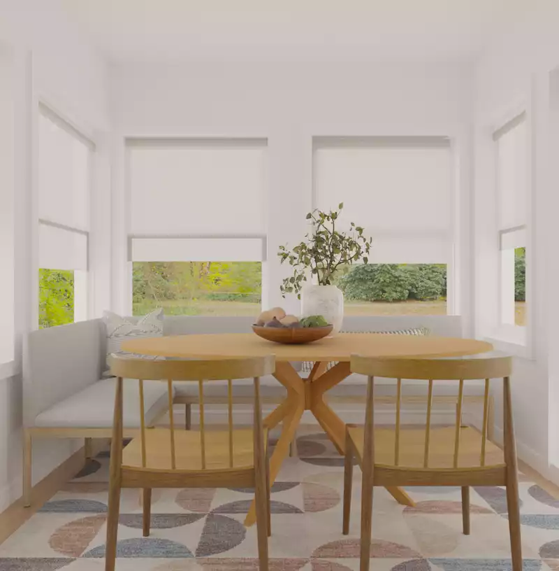 Scandinavian Dining Room Design by Havenly Interior Designer Angie