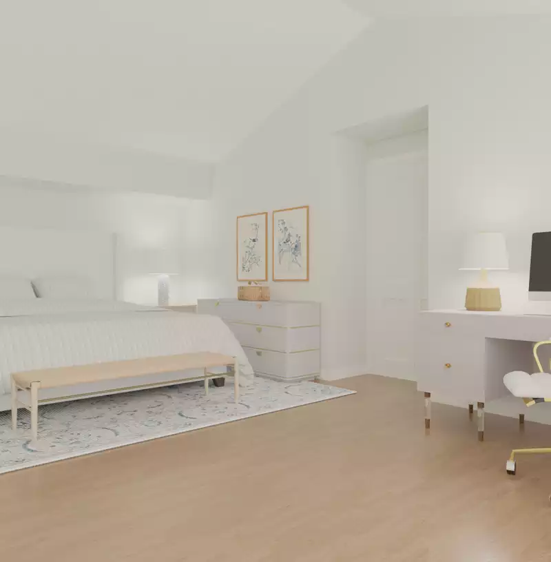 Classic, Glam, Traditional Bedroom Design by Havenly Interior Designer Alyssa