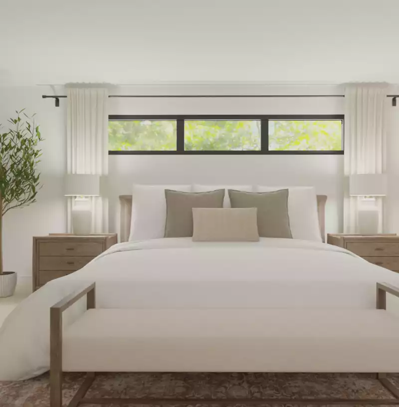 Bohemian, Farmhouse Bedroom Design by Havenly Interior Designer Vye
