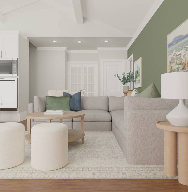 Modern, Farmhouse, Transitional Entryway Design by Havenly Interior Designer Briana