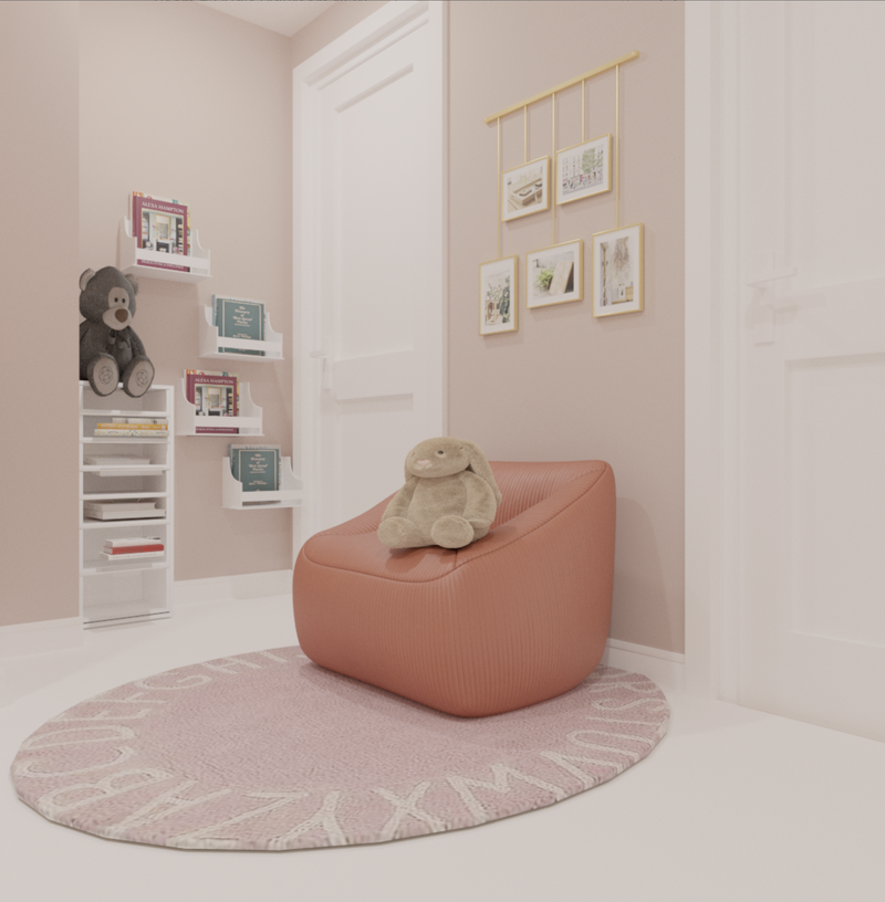 Contemporary Playroom Design by Havenly Interior Designer Bibi