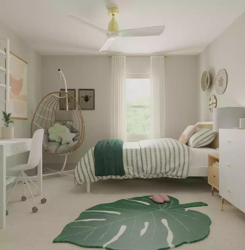 Classic, Bohemian, Glam, Traditional, Global Bedroom Design by Havenly Interior Designer Alix