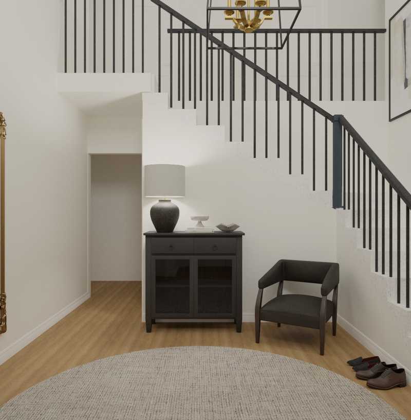 Modern, Transitional Entryway Design by Havenly Interior Designer Christopher