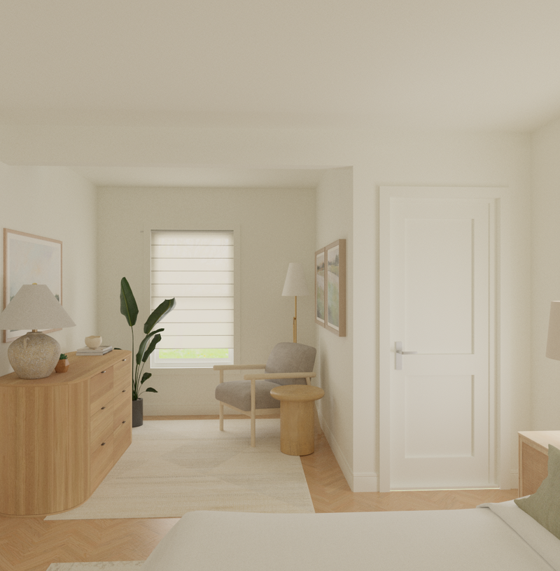 Minimal, Scandinavian Living Room Design by Havenly Interior Designer Angie