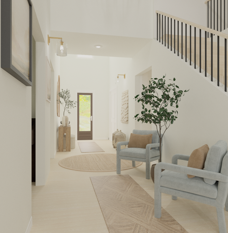 Contemporary, Minimal, Classic Contemporary Entryway Design by Havenly Interior Designer Sana
