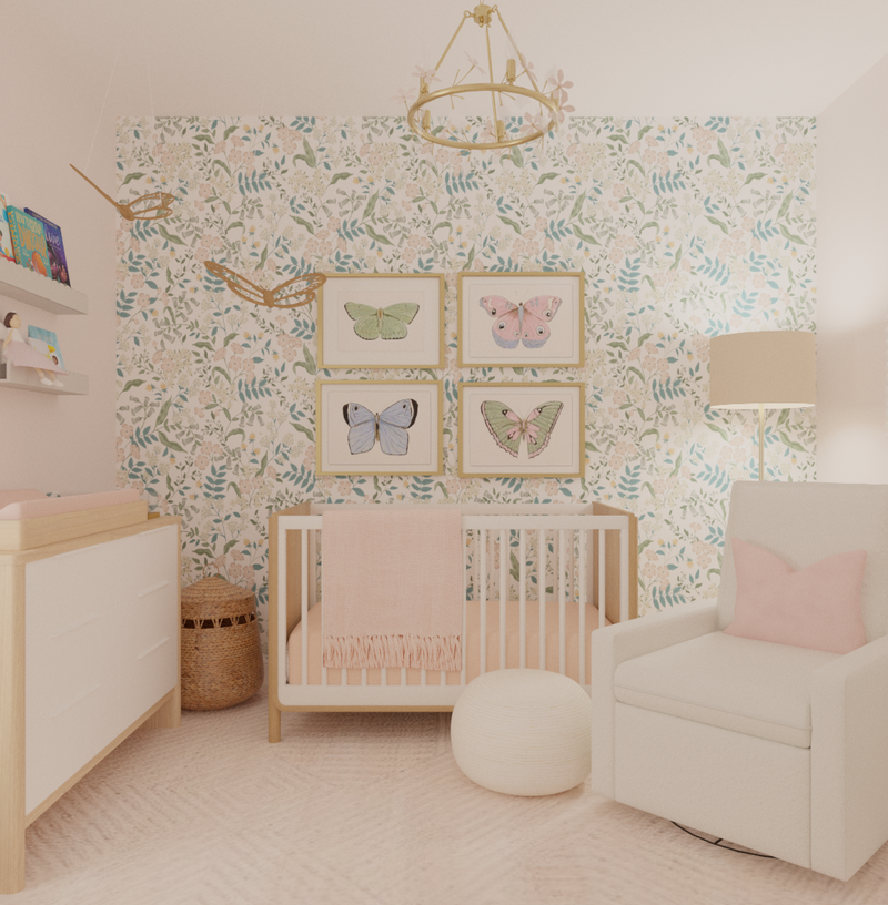 Classic, Bohemian, Glam Not Sure Yet Design by Havenly Interior Designer Marisa