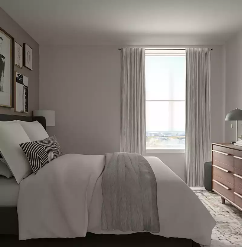 Modern, Glam, Industrial Not Sure Yet Design by Havenly Interior Designer Florencia