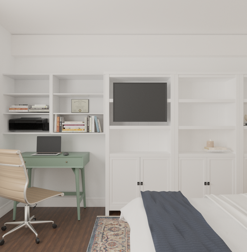 Modern, Classic Bedroom Design by Havenly Interior Designer Catherine