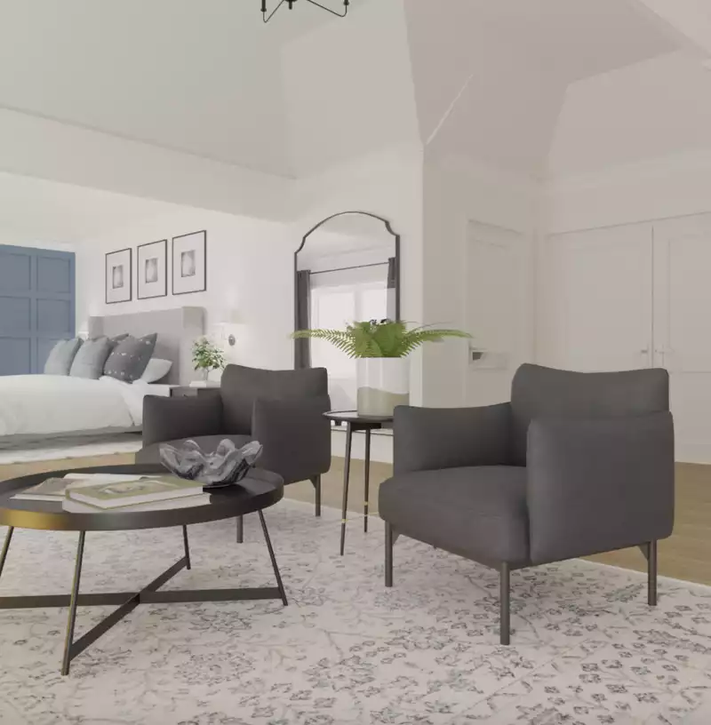 Classic, Farmhouse Bedroom Design by Havenly Interior Designer Vye