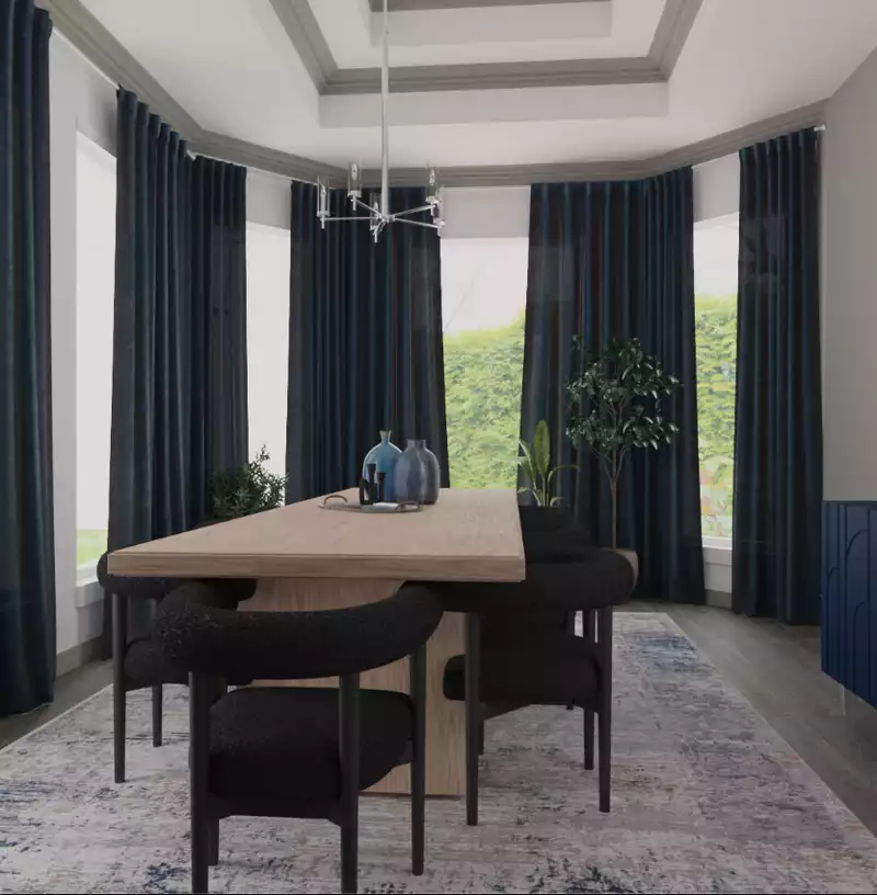 Modern, Organic Modern Dining Room Design by Havenly Interior Designer Danielle