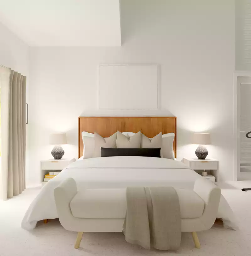 Contemporary Bedroom Design by Havenly Interior Designer Ashley