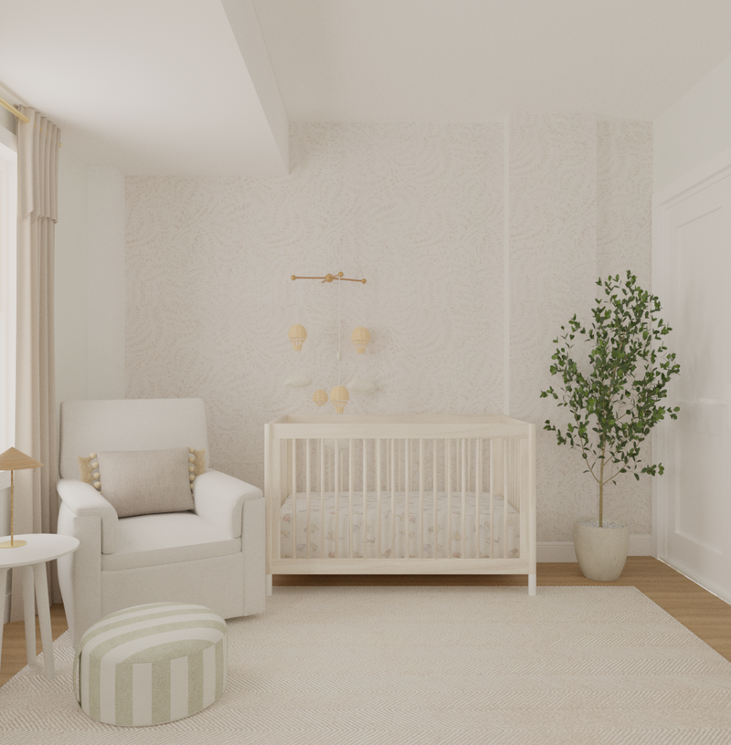 Classic, Traditional Nursery Design by Havenly Interior Designer Catherine