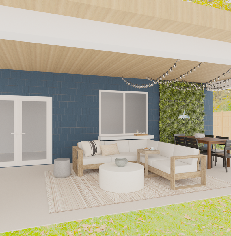 Contemporary, Modern, Minimal Outdoor Space Design by Havenly Interior Designer Sana