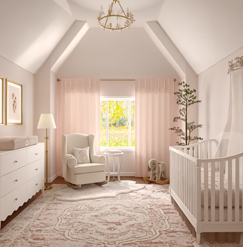 Classic Nursery Design by Havenly Interior Designer Tracy