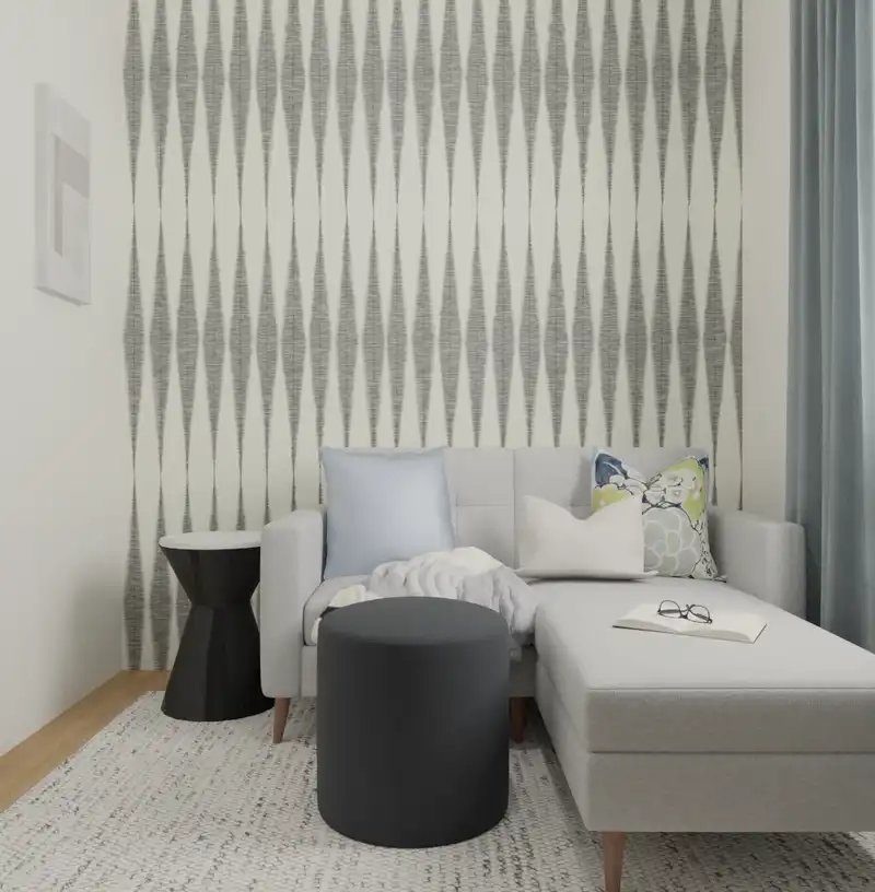 Modern, Transitional Office Design by Havenly Interior Designer Toussaint