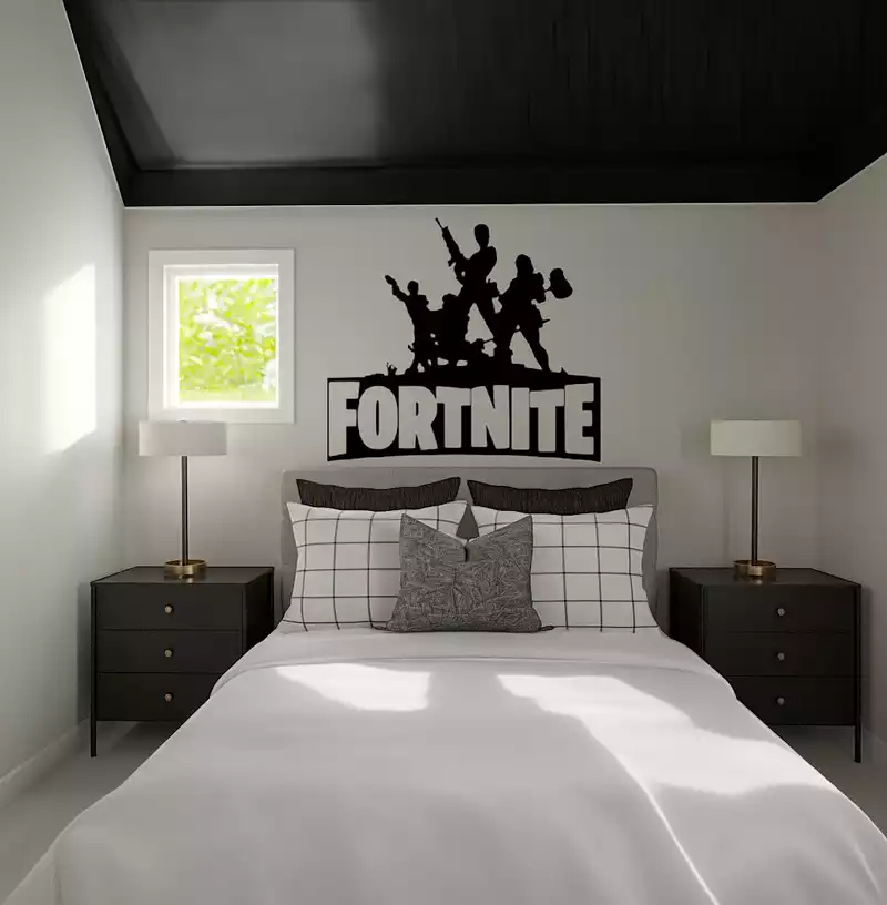 Modern, Midcentury Modern, Minimal Bedroom Design by Havenly Interior Designer Laura