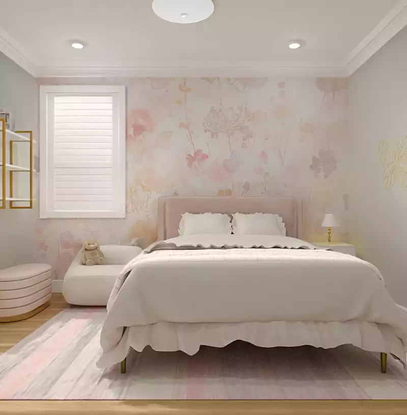 Modern, Classic, Transitional Bedroom Design by Havenly Interior Designer Toussaint