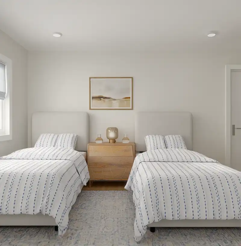 Contemporary, Modern, Classic Bedroom Design by Havenly Interior Designer Toussaint