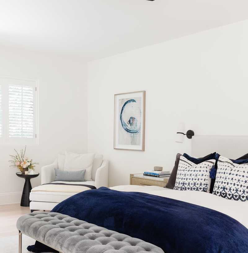 Modern, Transitional, Scandinavian Bedroom Design by Havenly Interior Designer Stacy