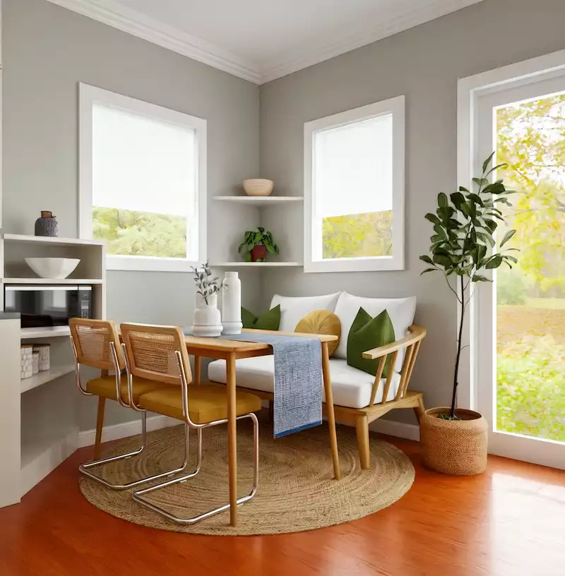 Bohemian, Minimal, Scandinavian Kitchen Design by Havenly Interior Designer Sana