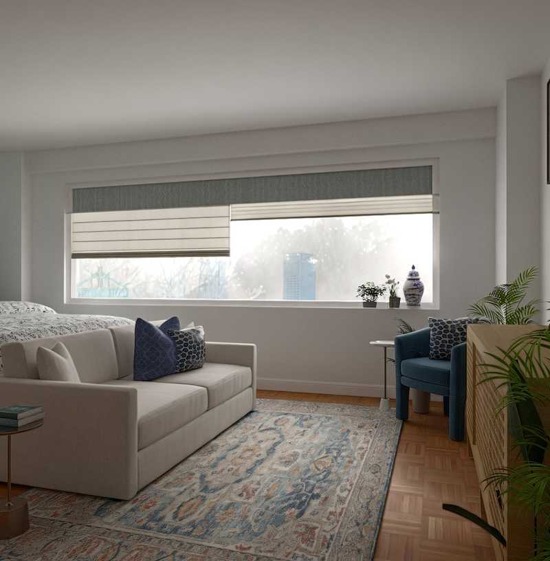 Classic, Eclectic Living Room Design by Havenly Interior Designer Barbara