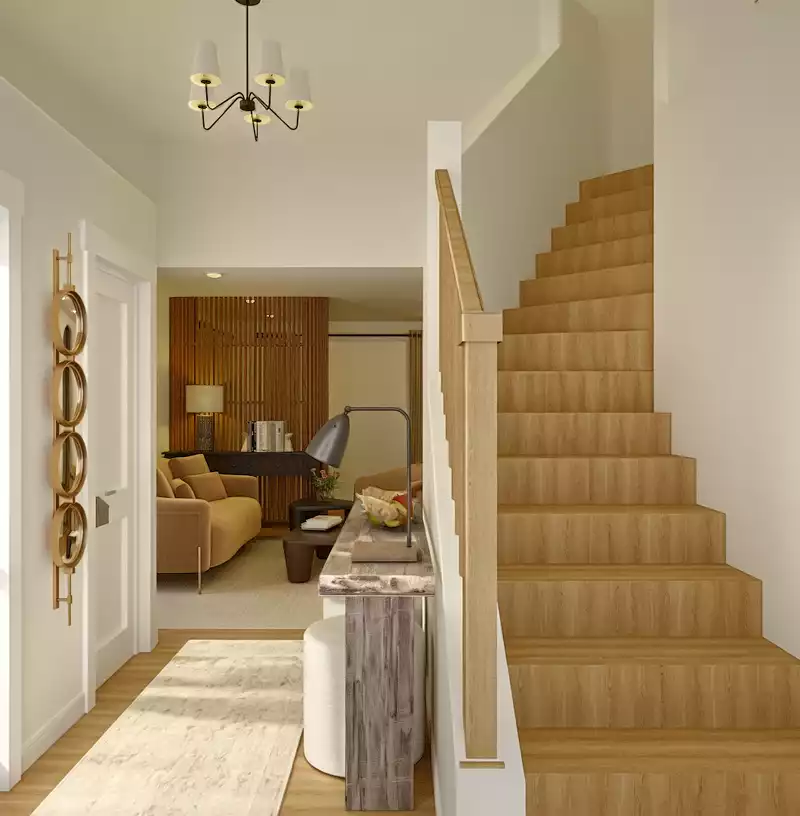 Modern, Classic Entryway Design by Havenly Interior Designer Stephanie