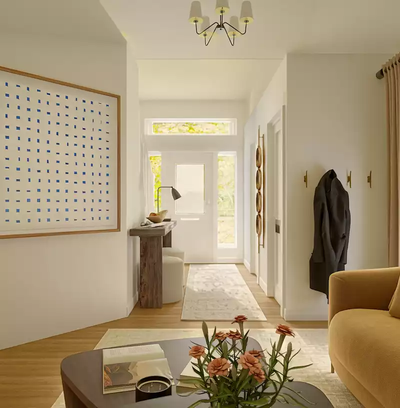 Modern, Classic Living Room Design by Havenly Interior Designer Stephanie