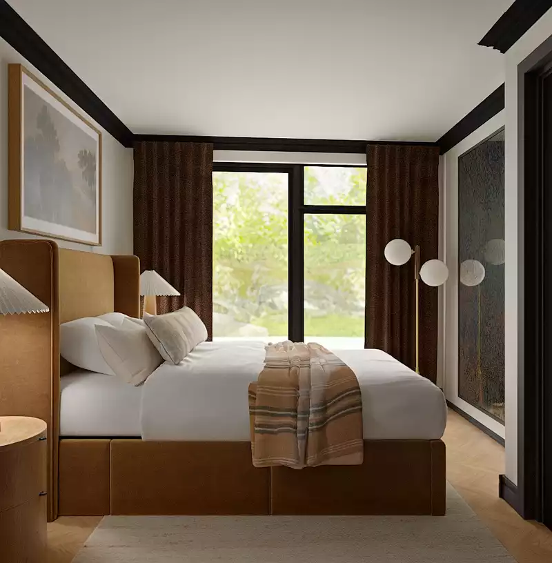Organic Modern Bedroom Design by Havenly Interior Designer Angie
