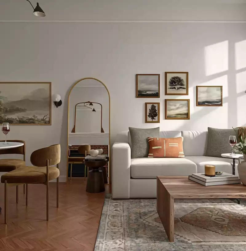 Modern Living Room Design by Havenly Interior Designer Ivanna