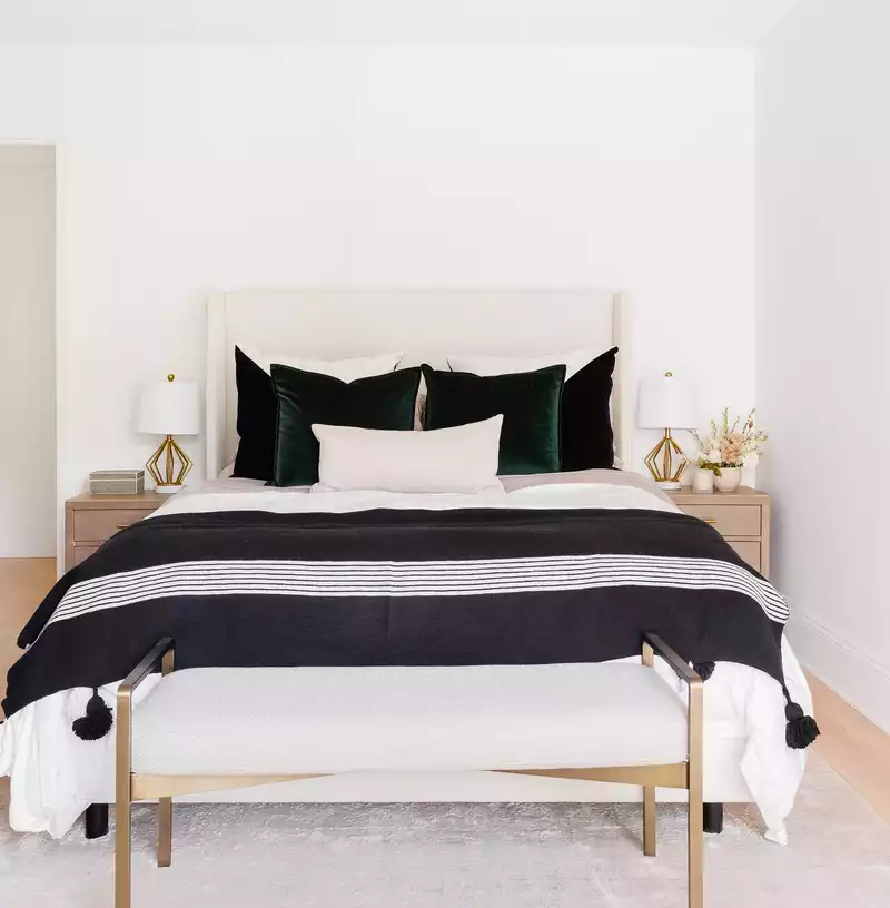 Modern, Glam Bedroom Design by Havenly Interior Designer Stacy